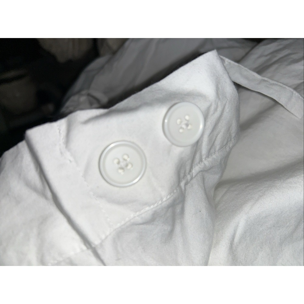 Quince White Organic Cotton Duvet Cover FULL/QUEEN
